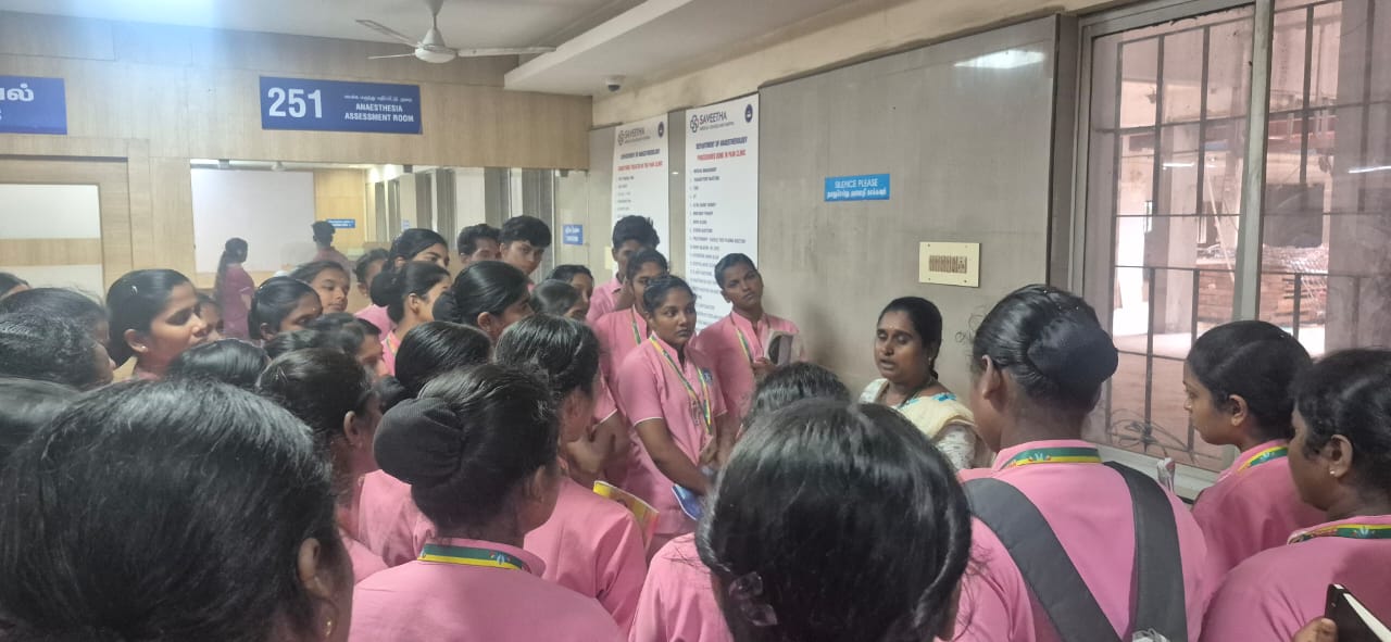 Institutional Visit Saveetha 2025