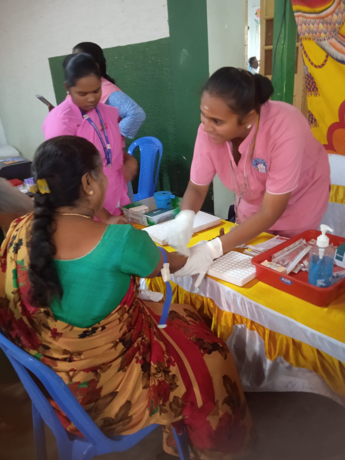 Health Camp Maria Nivas Maticulation School