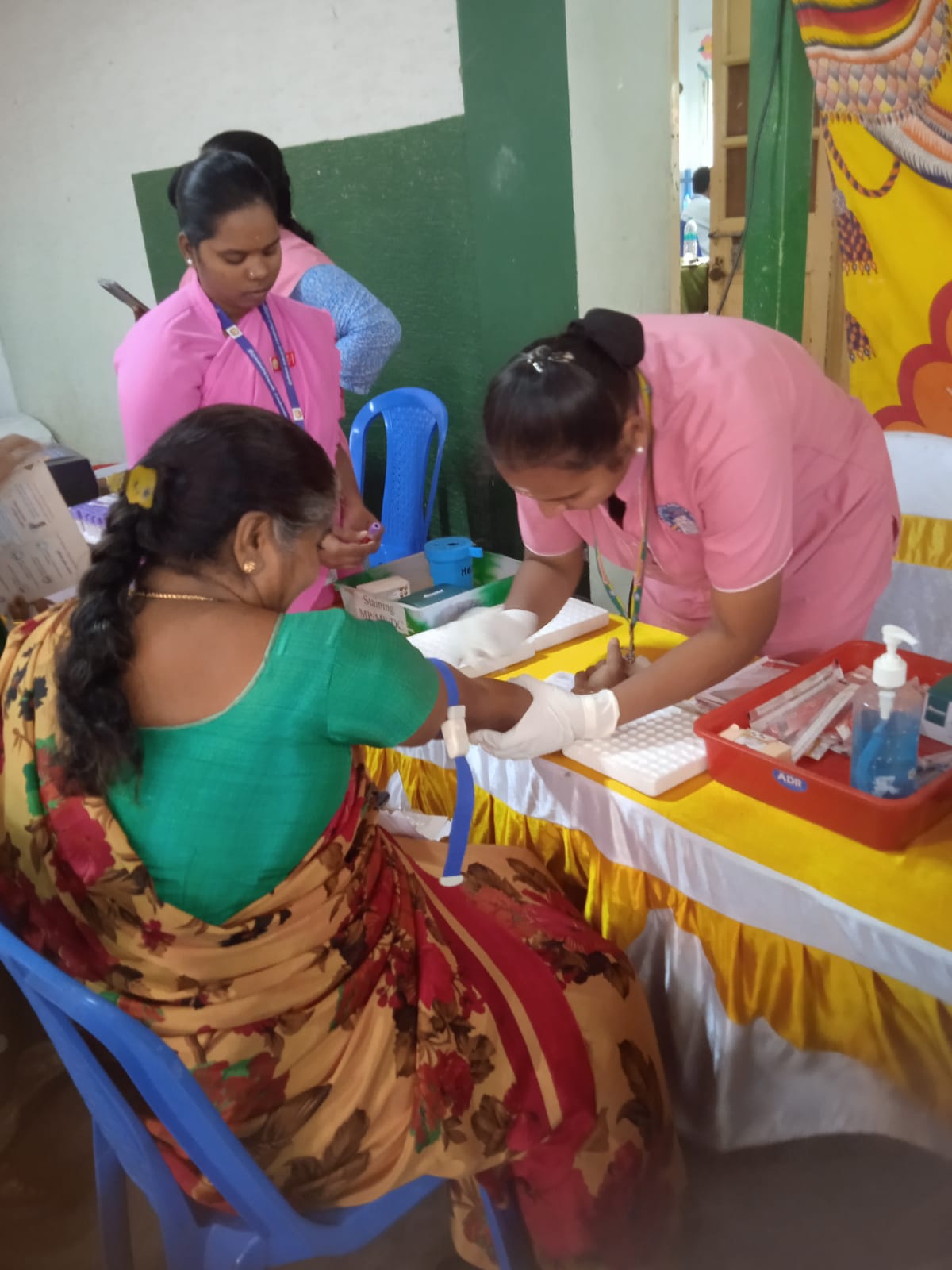 Health Camp Maria Nivas Maticulation School