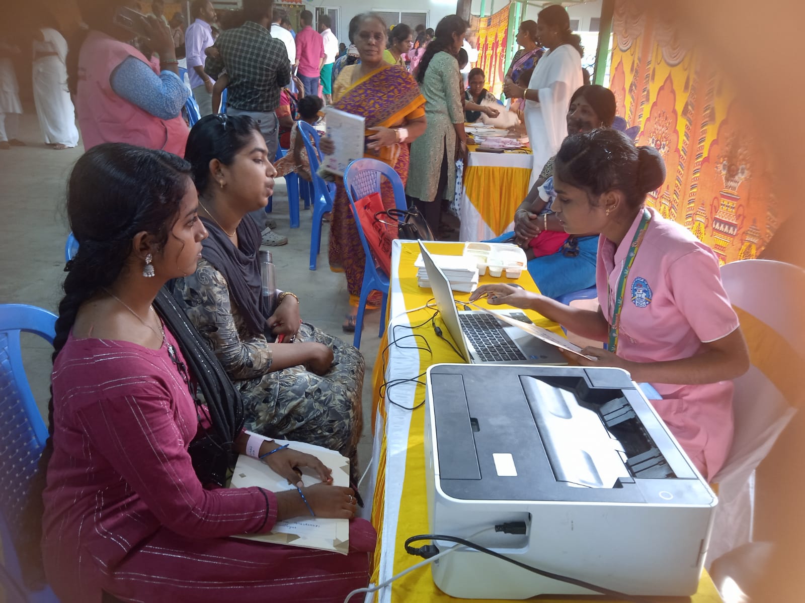Health Camp Maria Nivas Maticulation School