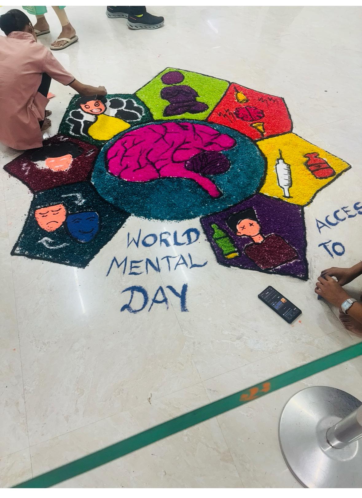 Intercollege Competition Rangoli