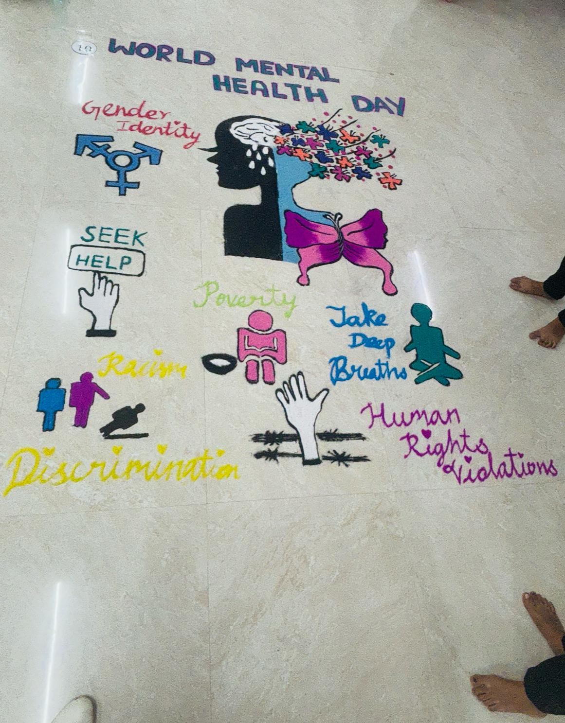 Intercollege Competition Rangoli