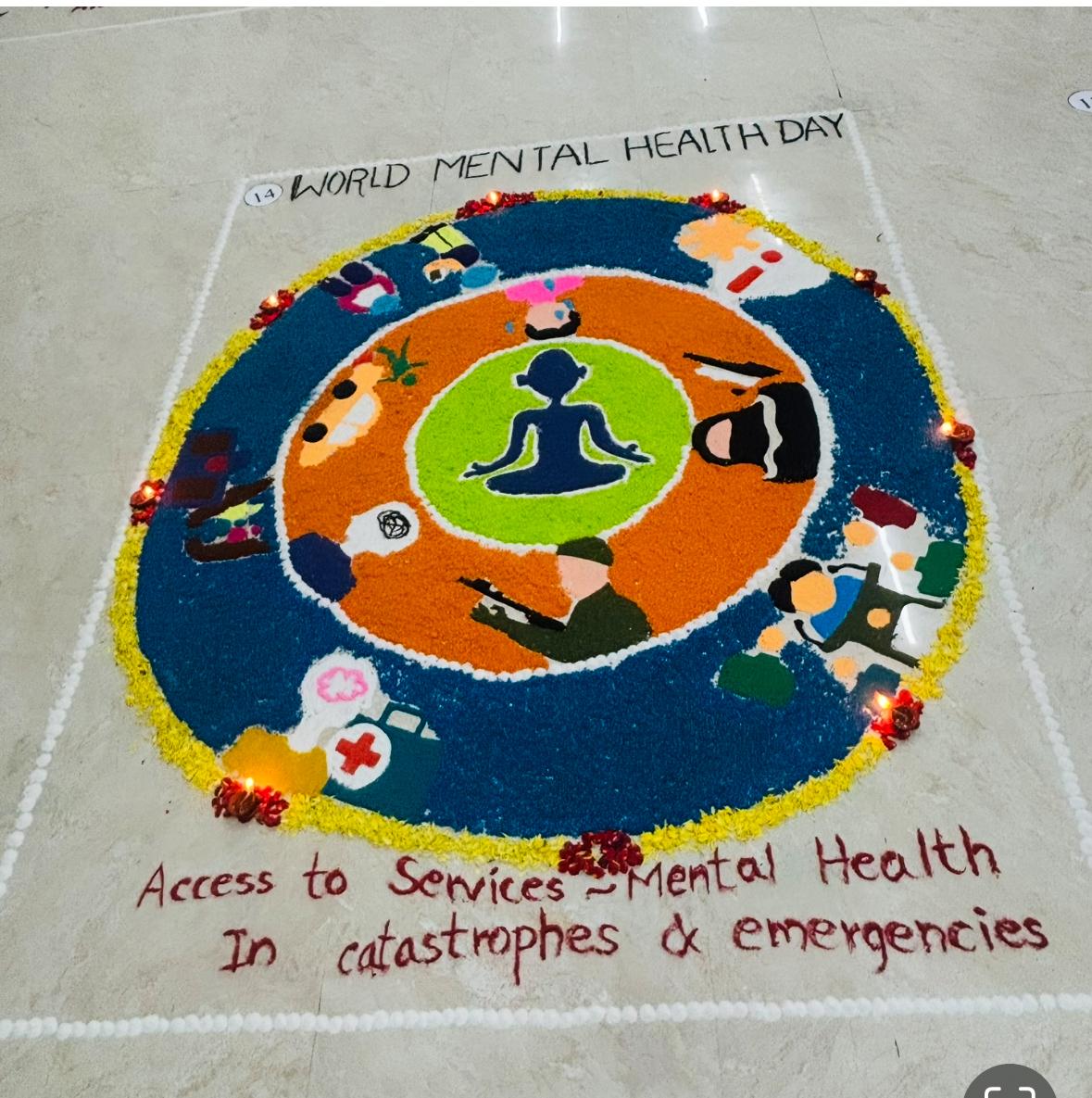 Intercollege Competition Rangoli