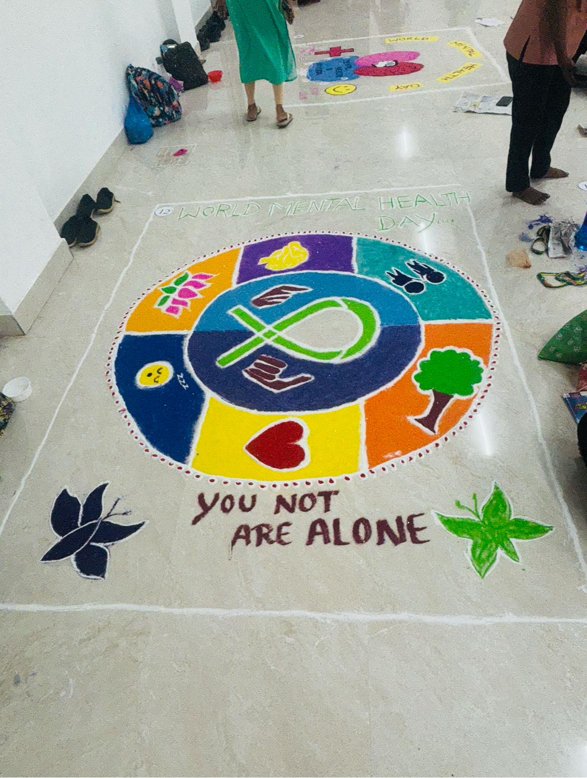 Intercollege Competition Rangoli