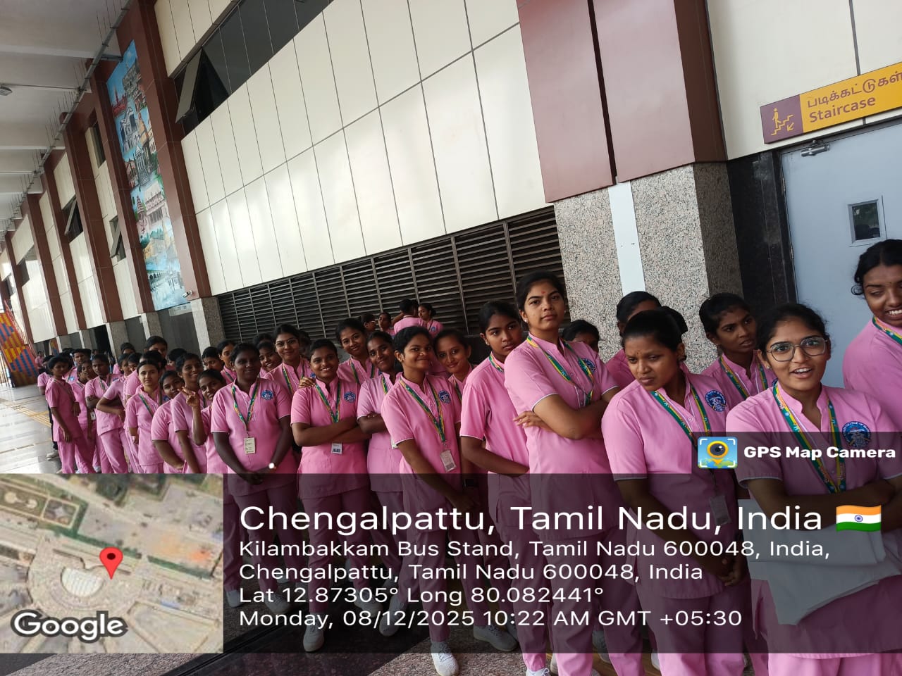 World AIDS Day in Kilambakkam Bus Terminus