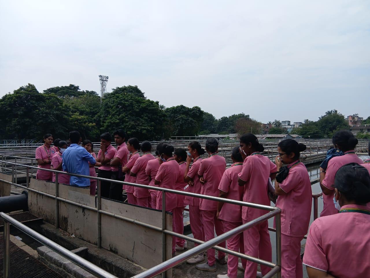 Field Visit Sewage Treatment Plant