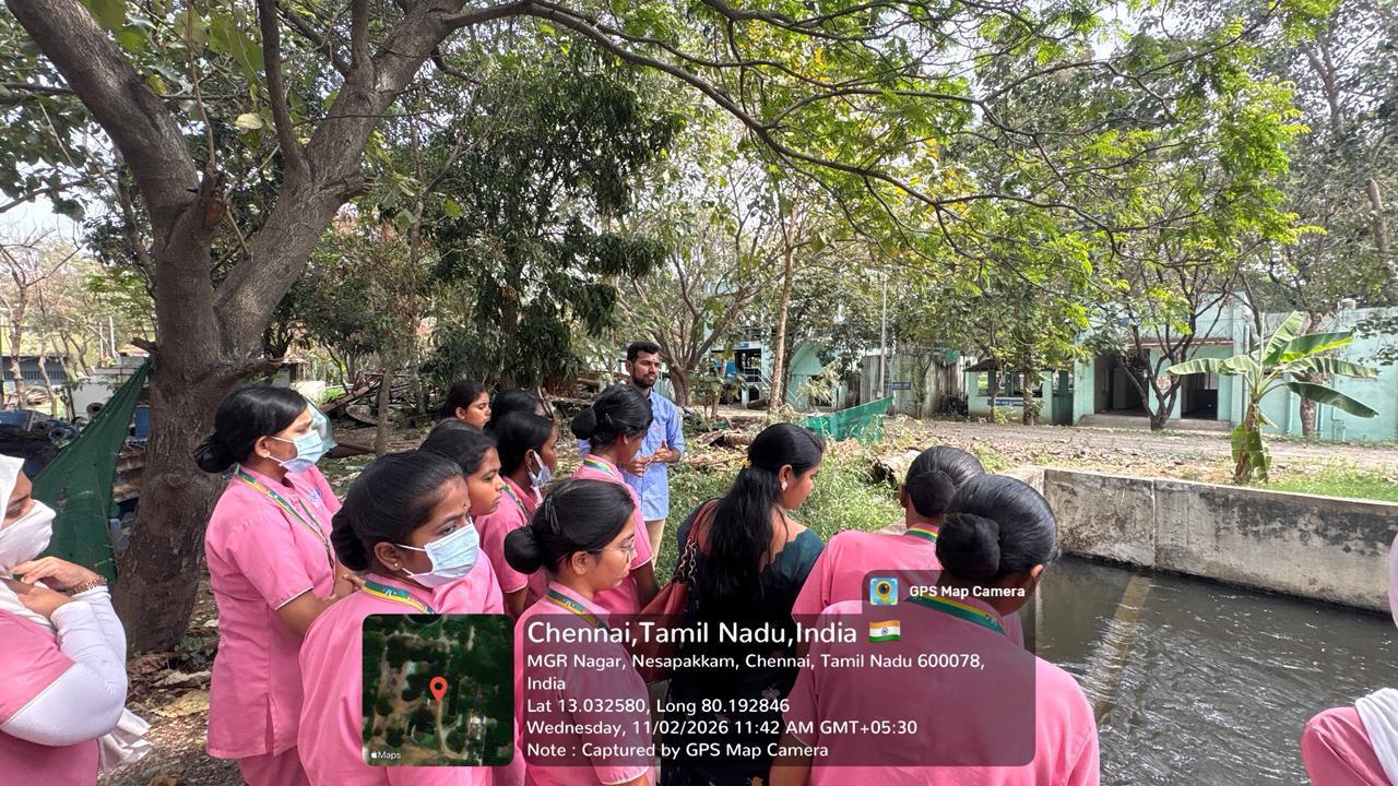 Field Visit Sewage Treatment Plant