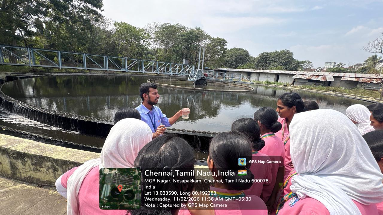 Field Visit Sewage Treatment Plant