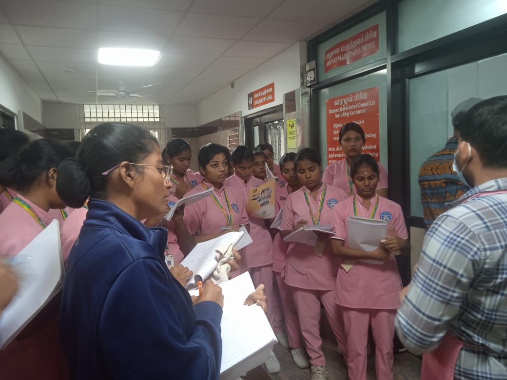 Field Visit Siddha Hospital